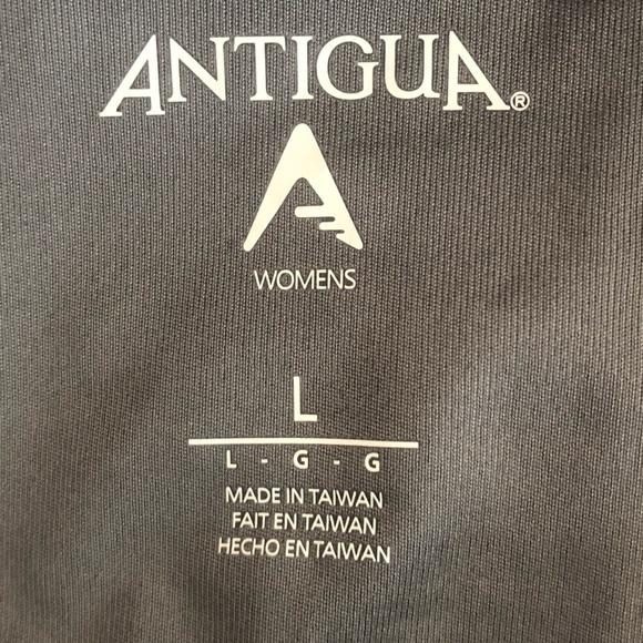 NWT Antigua Ladies Desert Dry Xtra-Lite Zip Jacket - Picture 6 of 8